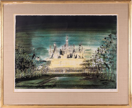 Lot 55 - John Piper CH (1903-1992), ‘Harlaxton Hall’,...