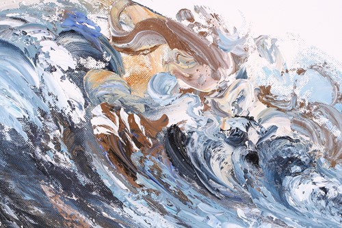 Lot 74 - Maggi Hambling (b.1945) British, ‘Summer Wave...