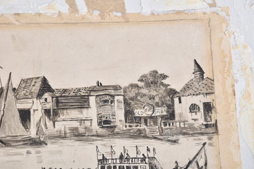 Lot 12 - Walter Greaves (1846-1930), a view of the...