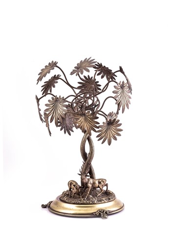 Lot 540 - A large silver plated table centrepiece, 19th...