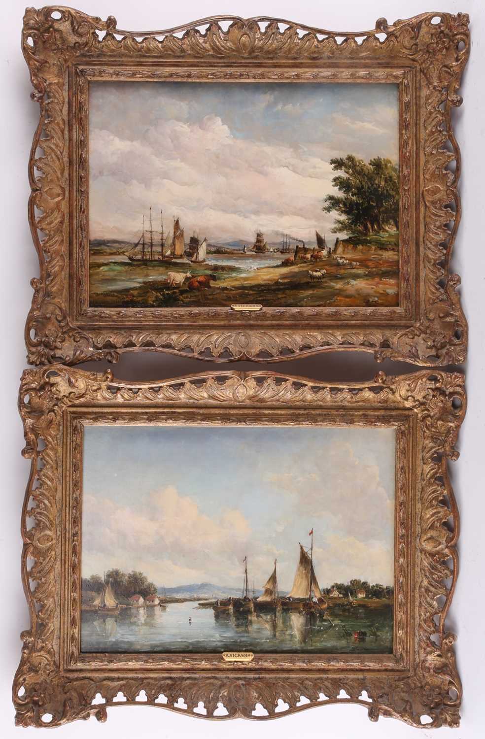 Lot 13 - Alfred I Vickers (1786-1868) British, two...