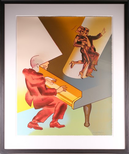 Lot 131 - Allen Jones (b.1937) 'Come Dancing' from...