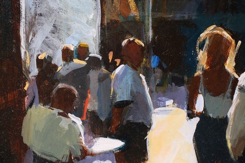 Lot 37 - David Farrant (b.1938), 'Plaza Mayor', 2001,...