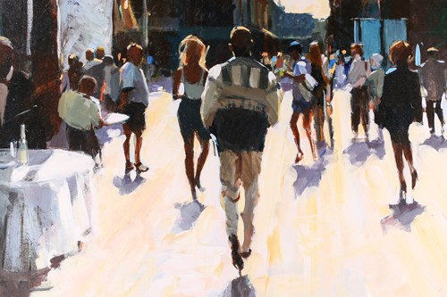 Lot 37 - David Farrant (b.1938), 'Plaza Mayor', 2001,...