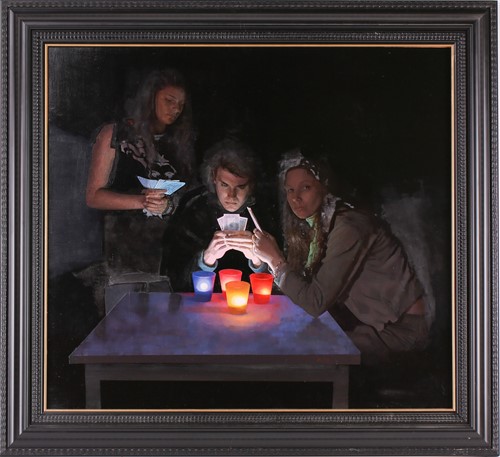 Lot 61 - Peter Layzell (b.1962), 'The Partners', 2005,...