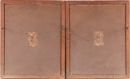 Lot 11 - 19th-century Spanish school, a pair of...