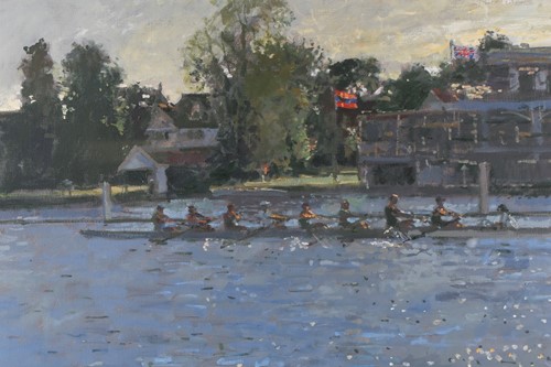 Lot 3 - Tom Coates (1941), a view of the Regatta at...