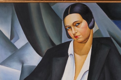 Lot 40 - Follower of Tamara De Lempicka (1898-1980), a...