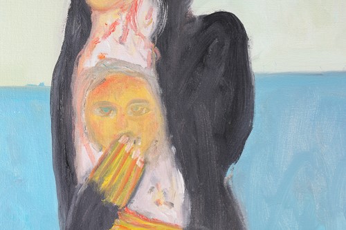 Lot 8 - John Bellany (1942-2013), Untitled, abstract...