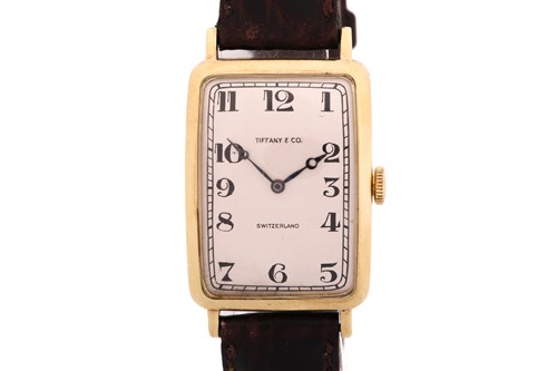 Lot 417 - A Gentlemen's Tiffany and Co. wristwatch with...