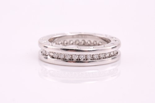 Lot 11 - Bulgari. A full hoop Bulgari B Zero diamond...