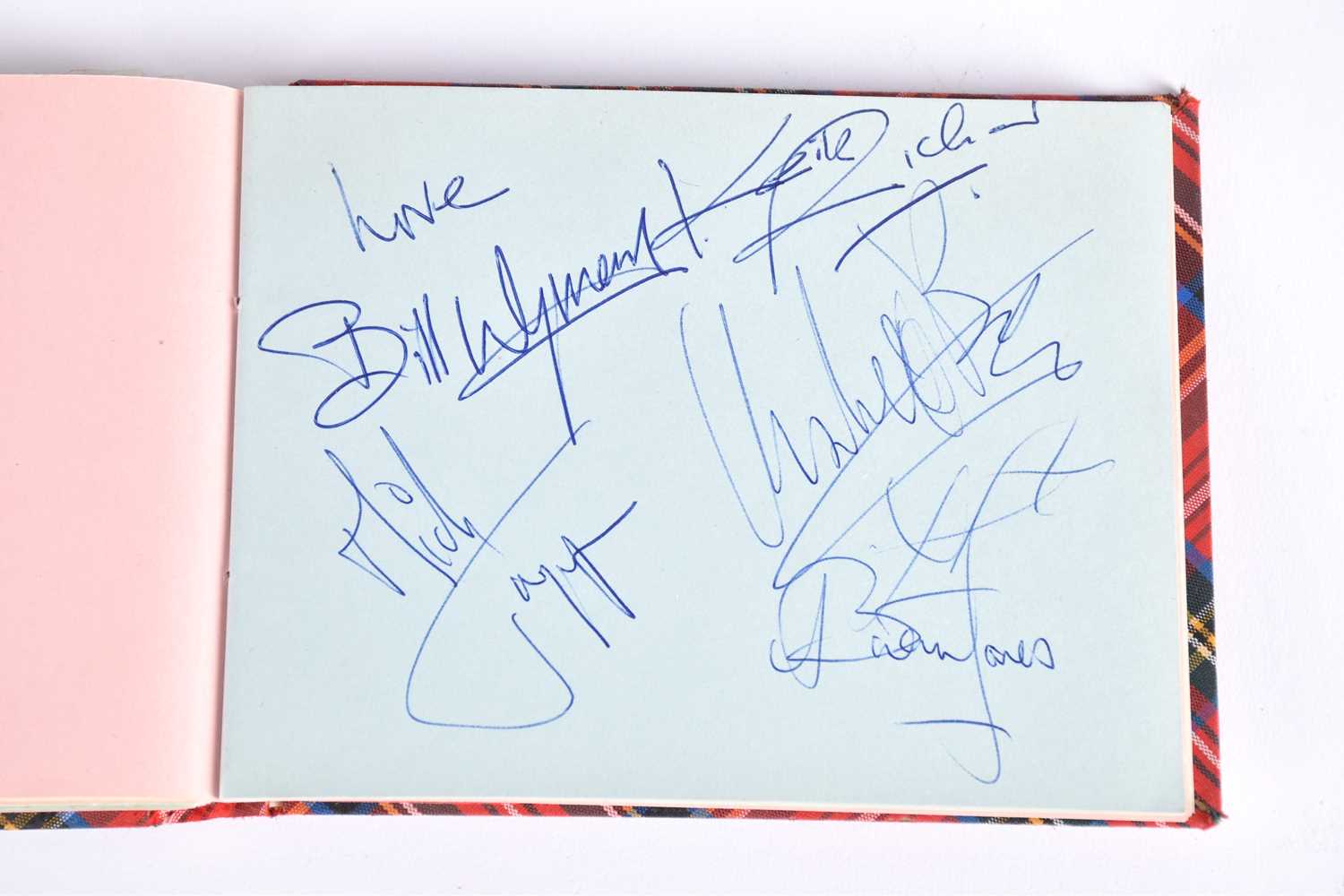 Lot 559 - The Rolling Stones - signed autographs circa...