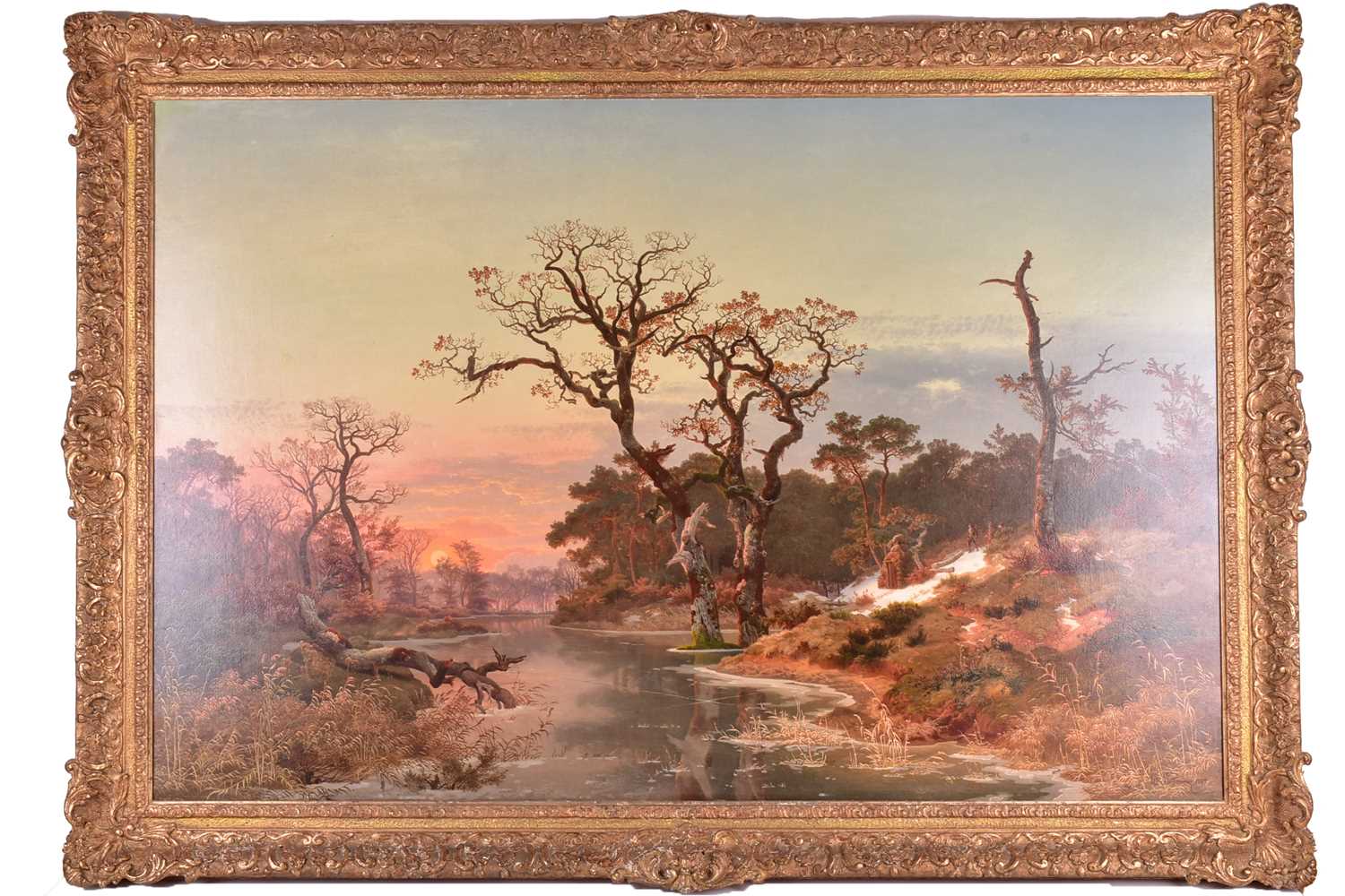 Lot 19 - Wilhelm Porttmann (1819 - 1893), a frozen...