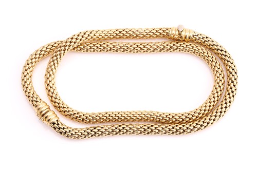 Lot 235 - A FOPE Flex'It Necklace and a bracelet from...