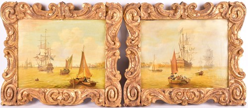 Lot 76 - Charles Lambert? (19th century), a pair of...
