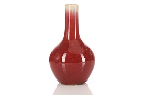 Lot 159 - A Chinese sang de boeuf Tianquiping, the glaze...