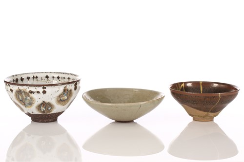 Lot 72 - A Chinese Jian ware hares fur bowl, Song or...