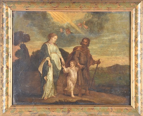 Lot 16 - An 18th-century Spanish school flight of the...
