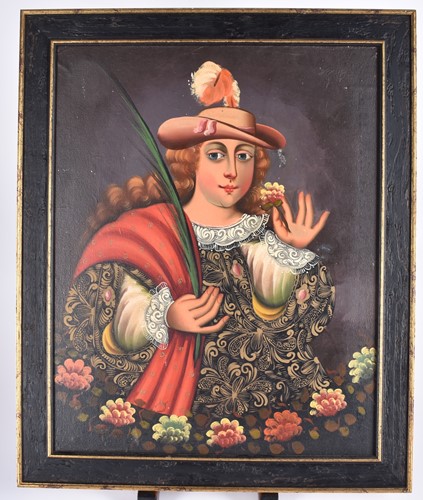 Lot 21 - A Spanish/ South American 18th-century style...