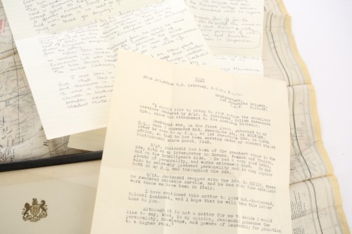 Lot 348 - An interesting collection of WWII items...