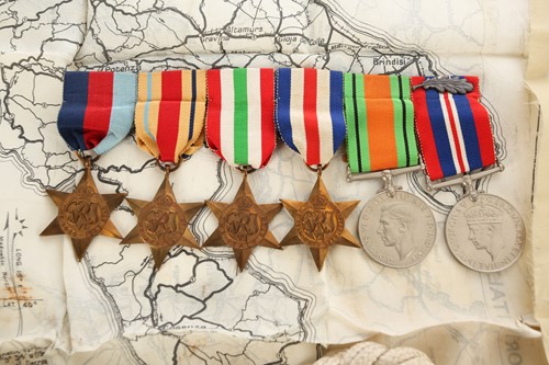Lot 348 - An interesting collection of WWII items...