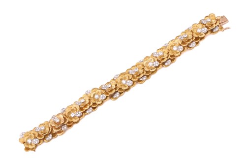 Lot 47 - A Kutchinsky platinum and 18ct yellow gold...