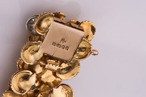 Lot 47 - A Kutchinsky platinum and 18ct yellow gold...