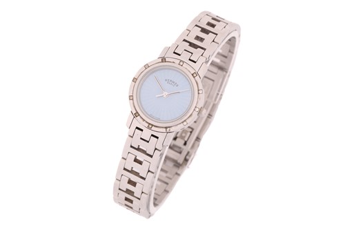 Lot 428 - A Hermes Clipper lady's wristwatch with a...