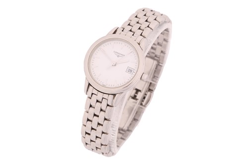 Lot 420 - A Longines Elegant Lady's wristwatch, with a...