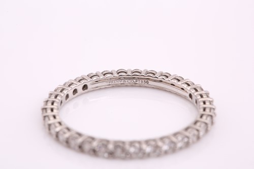 Lot 255 - Tiffany & Co. A Soleste small full hoop...