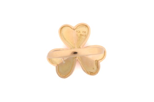 Lot 209 - An 18ct gold ring converted from Van Cleef &...