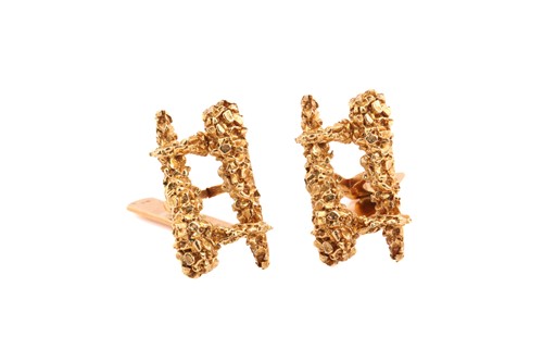 Lot 38 - A pair of Crinnan Jewellery Ltd. modernist...