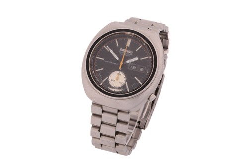 Lot 391 - A Seiko Chronograph automatic 6139, with an...