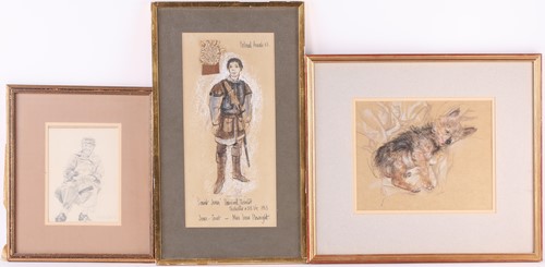Lot 48 - Michael Annals (b.1938), a costume design for '...