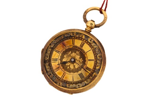 Lot 289 - An Edwardian Girardin open-face pocket watch,...