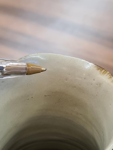 Lot 340 - Lucie Rie (1902-1995), a manganese glaze...