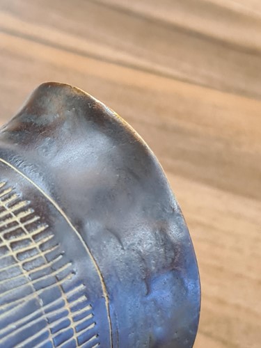 Lot 340 - Lucie Rie (1902-1995), a manganese glaze...