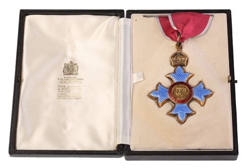 Lot 329 - A cased C.B.E. Commander of the British Empire...