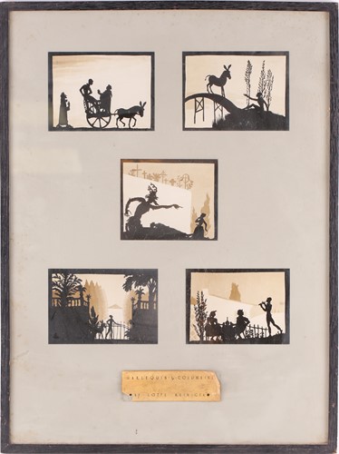 Lot 106 - Lotte Reiniger (1899-1981) German, a framed...