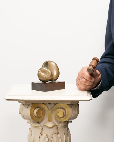 Lot 316 - Barbara Hepworth DBE (1903-1975) British, 'Two...