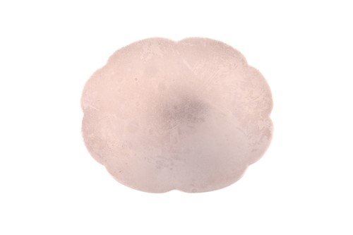 Lot 328 - Georg Jensen - A scalloped brooch with...
