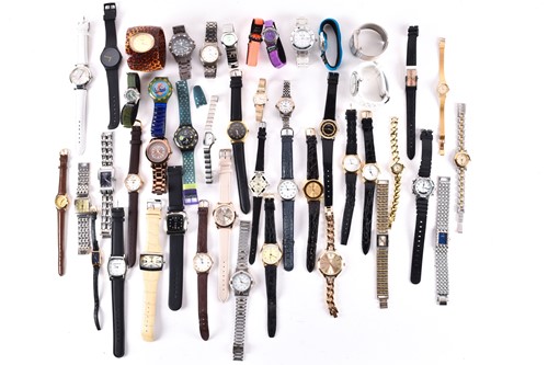 Lot 322 - A lot consisting of x46 Lady's quartz watches...