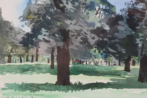 Lot 59 - Patrick Procktor (1936-2003), 'Regents Park,...