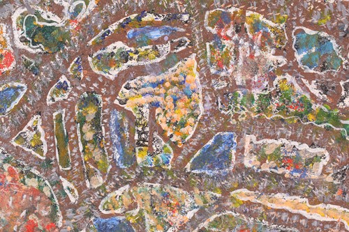 Lot 67 - Philip Moore (1921-2012) Guyanese, abstract...