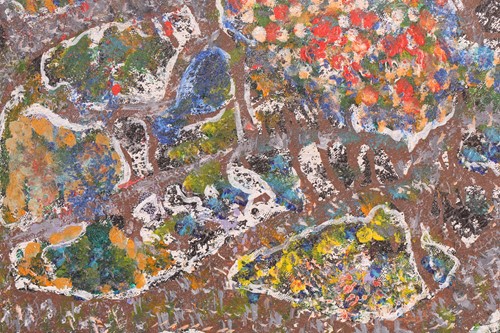 Lot 67 - Philip Moore (1921-2012) Guyanese, abstract...