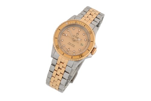 Lot 437 - A Tudor Mini- sub unisex wristwatch, with an...
