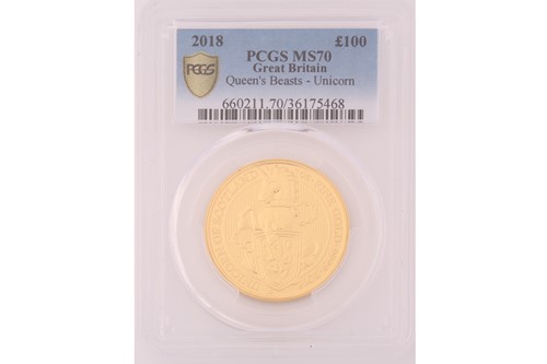 Lot 360 - A 2018 Royal Mint Queen's Beasts - The Unicorn...