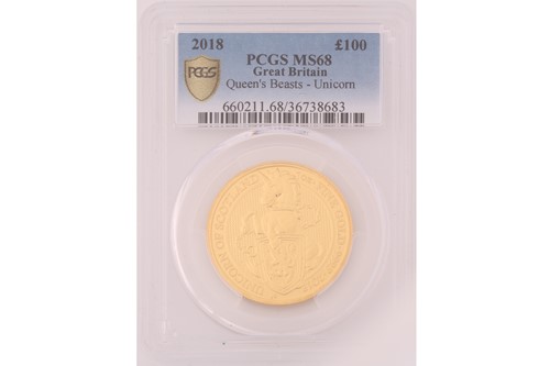 Lot 361 - A 2018 Royal Mint Queen's Beasts - The Unicorn...