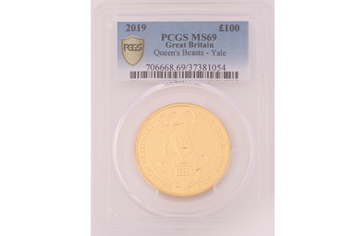 Lot 359 - A 2019 Royal Mint Queen's Beasts - The Yale...