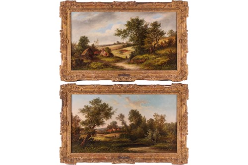 Lot 68 - W Yates (19th/20th century), 'A Country...